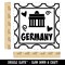 Germany Brandenburg Gate Passport Travel Self-Inking Rubber Stamp Ink Stamper